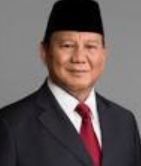 Potret resmi Presiden Republik Indonesia Jenderal TNI (Purn.) H. Prabowo Subianto